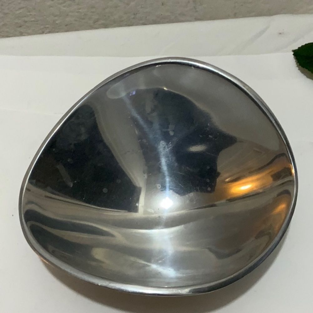 Nambe butterfly bowl 6”x7”